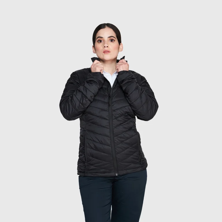 Casaca windshell de mujer para uniforme corporativo femenino