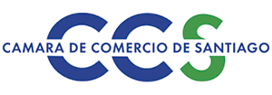 Logotipo de Cámara de Comercio de Santiago, cliente de uniformes corporativos Grazia Fontanesi