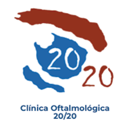 Logotipo de Clínica 2020, cliente de uniformes corporativos Grazia Fontanesi