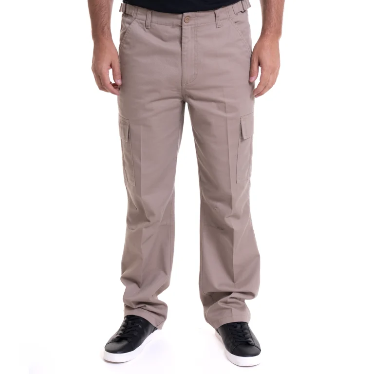Pantalón cargo corporativo con bolsillos laterales